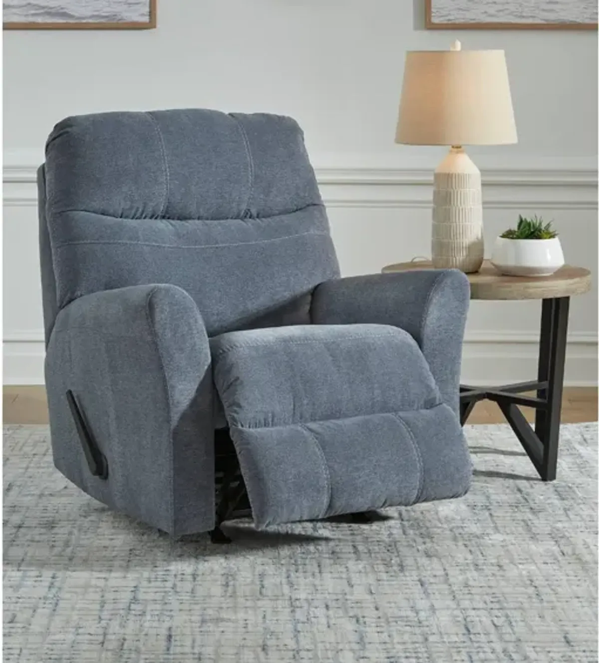 MARRELTON DENIM RECLINER