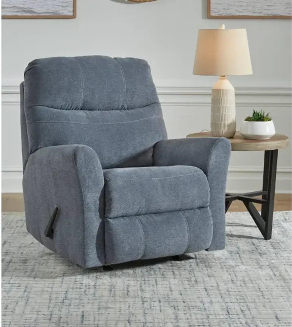 MARRELTON DENIM RECLINER