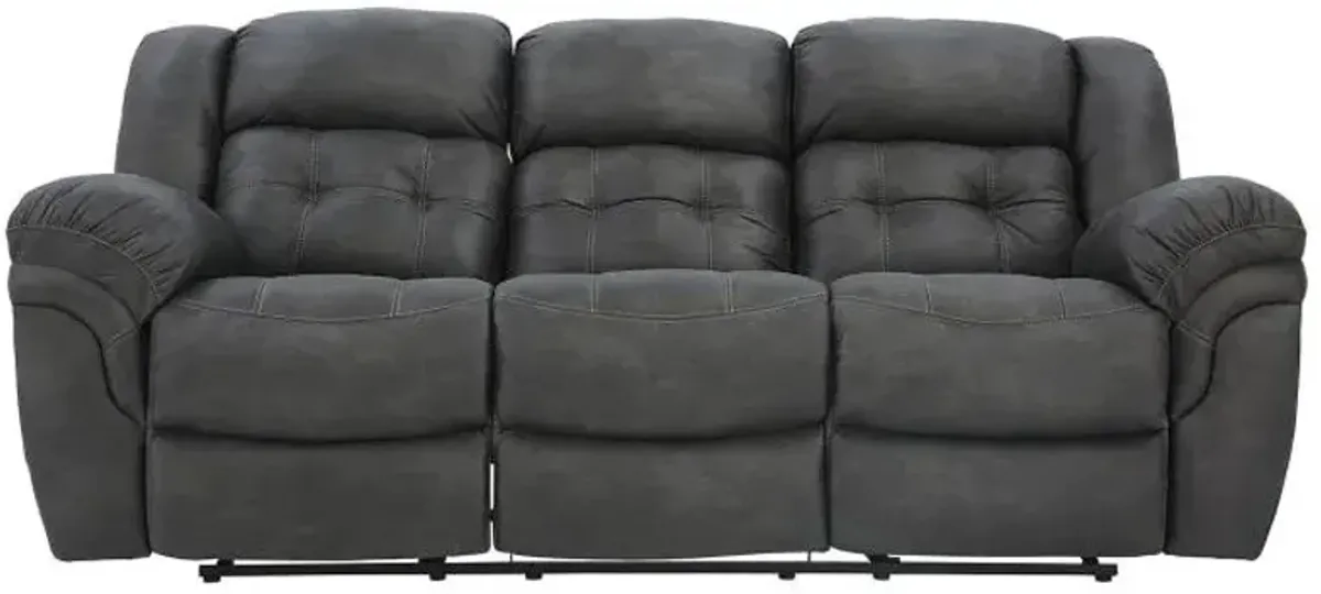 HAYGEN CHARCOAL RECLINING SOFA