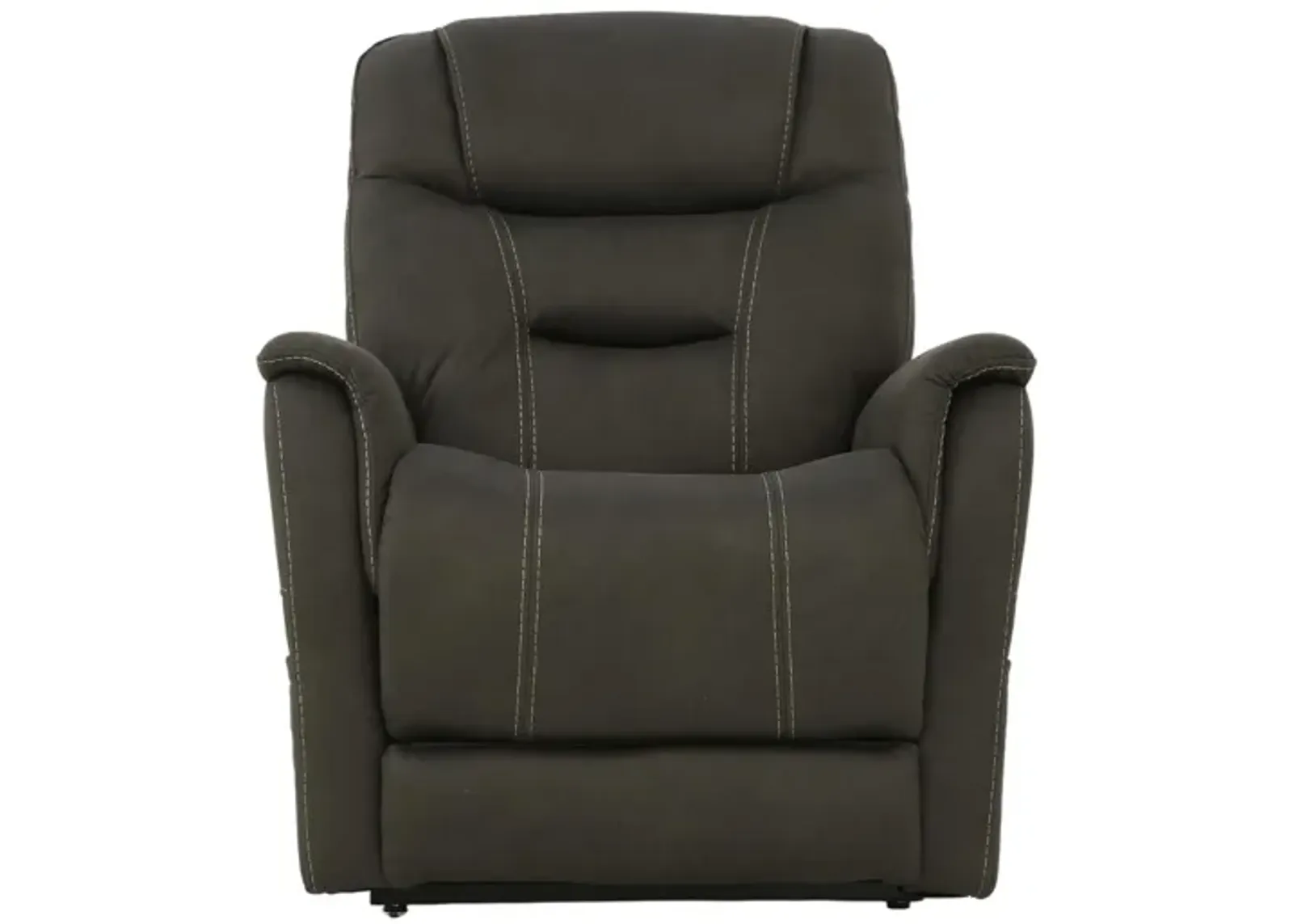 GUNMETAL LAYFLAT LIFT RECLINER