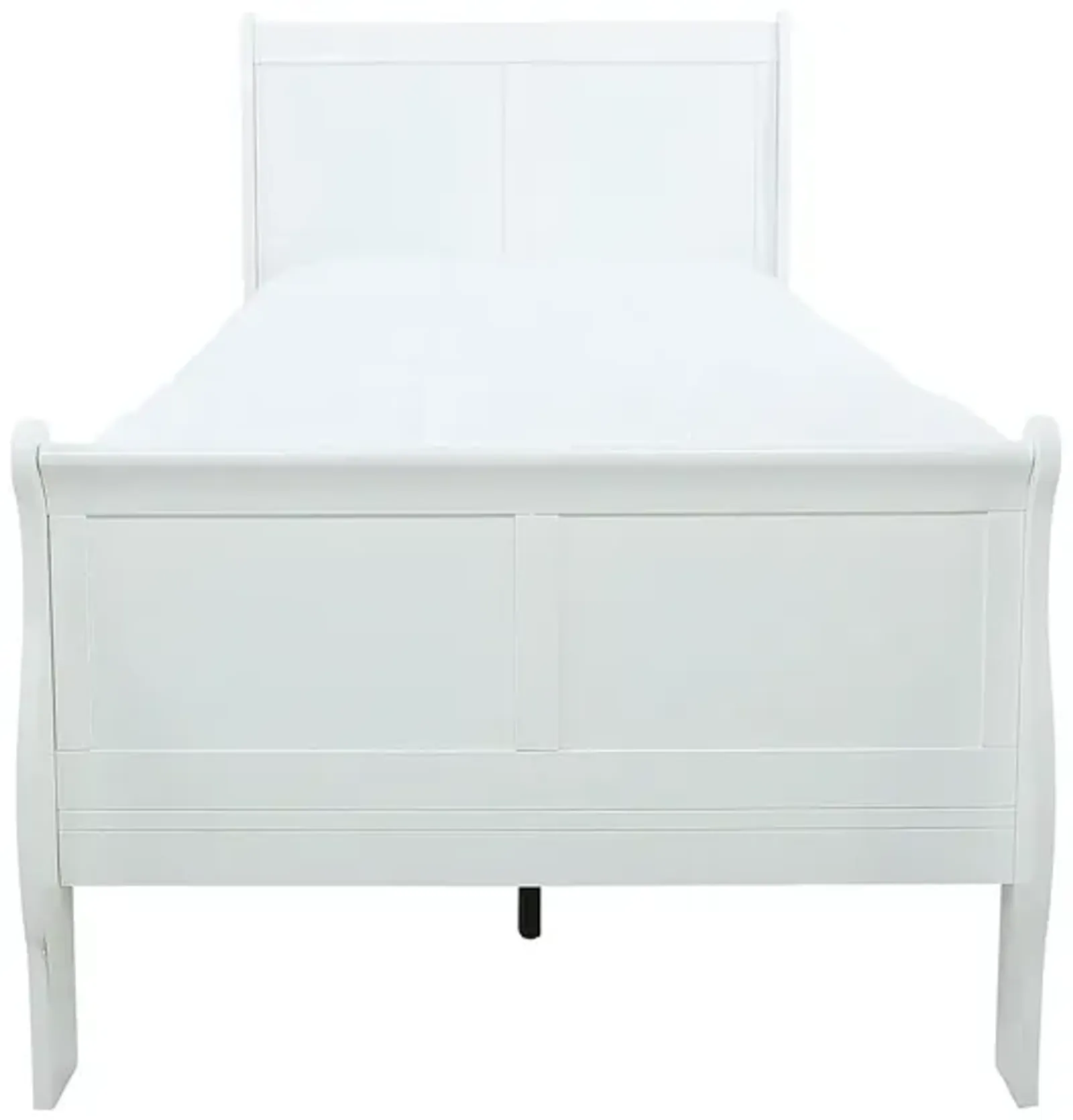 LOUIS PHILIP WHITE TWIN BED