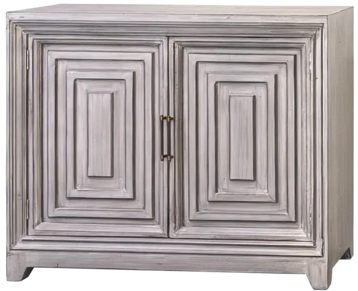 GRACE CASTELLO GRAY 2 DOOR CONSOLE