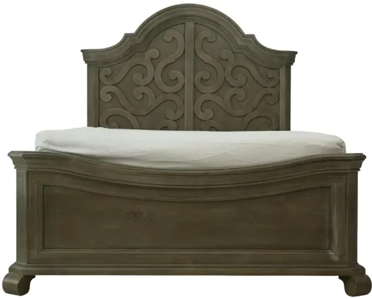 TINLEY PARK KING SHAPED PANEL BED