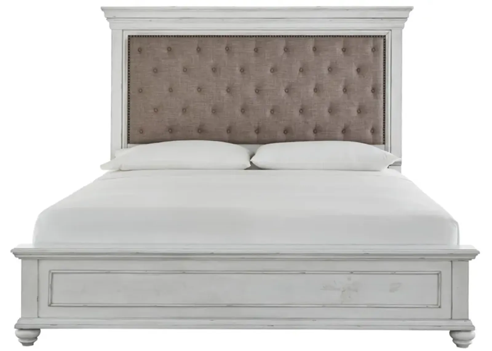 KANWYN QUEEN UPHOLSTERED PANEL BED