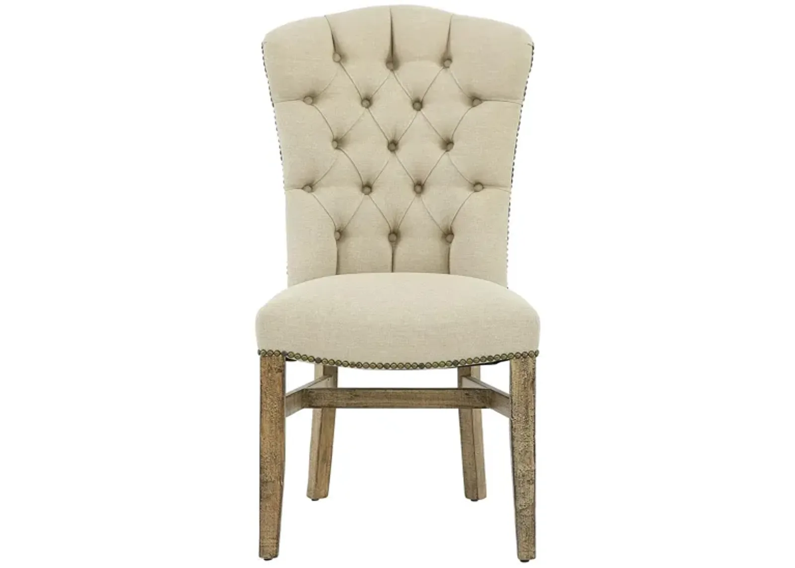 RENO AGAVE UPH TUFTED CHAIR