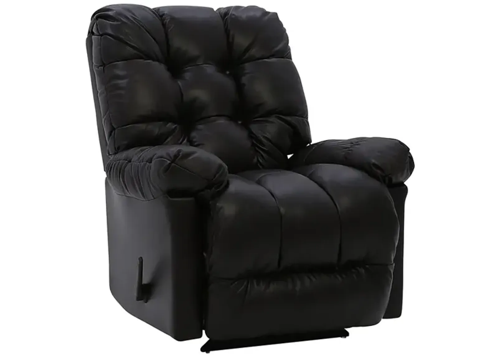 BROSMER WALNUT LEATHER RECLINER