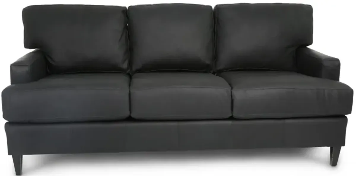 TOMBSTONE NIGHTS PEAK 100% LEATHER SOFA