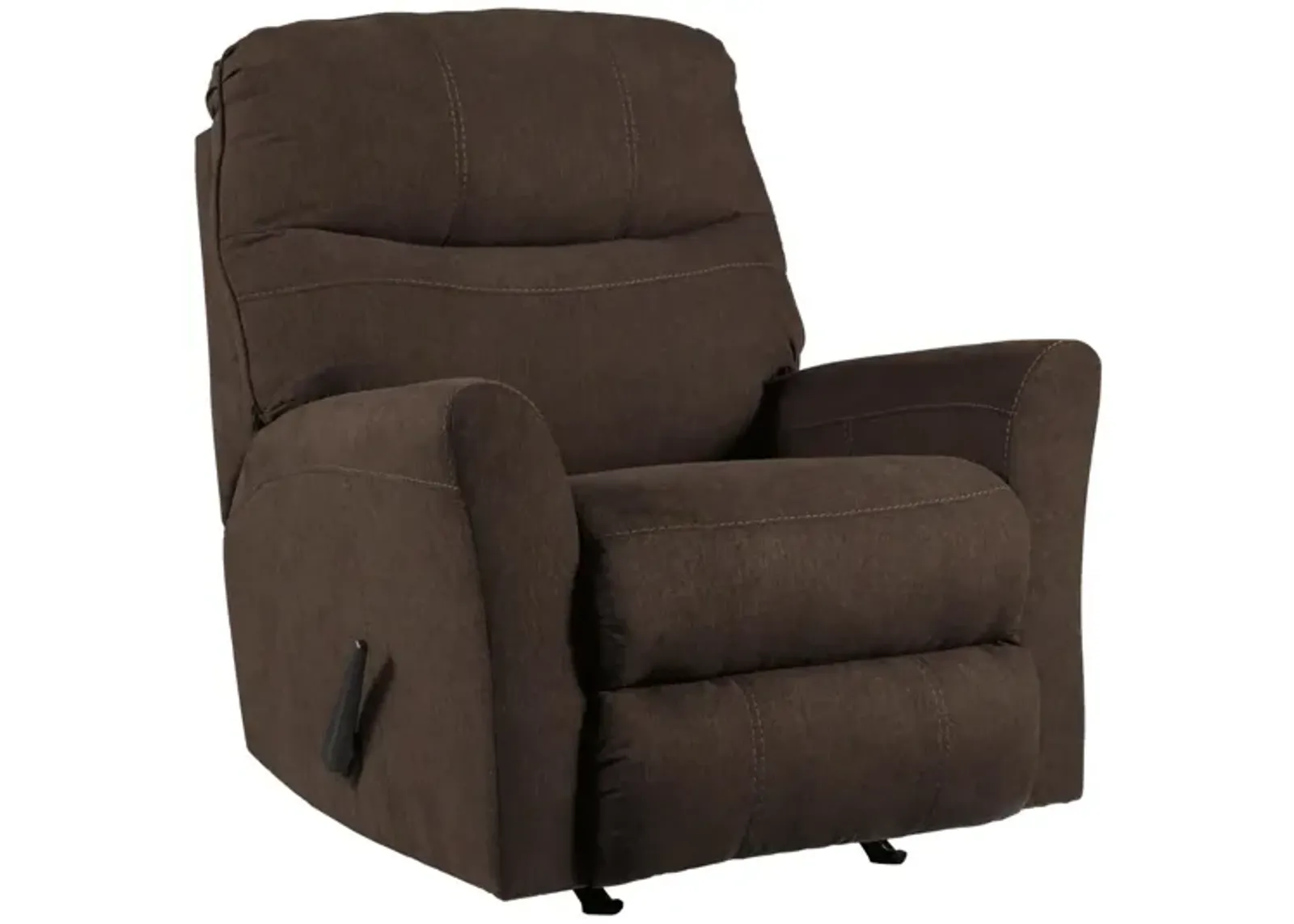 MAIER II WALNUT ROCKER RECLINER