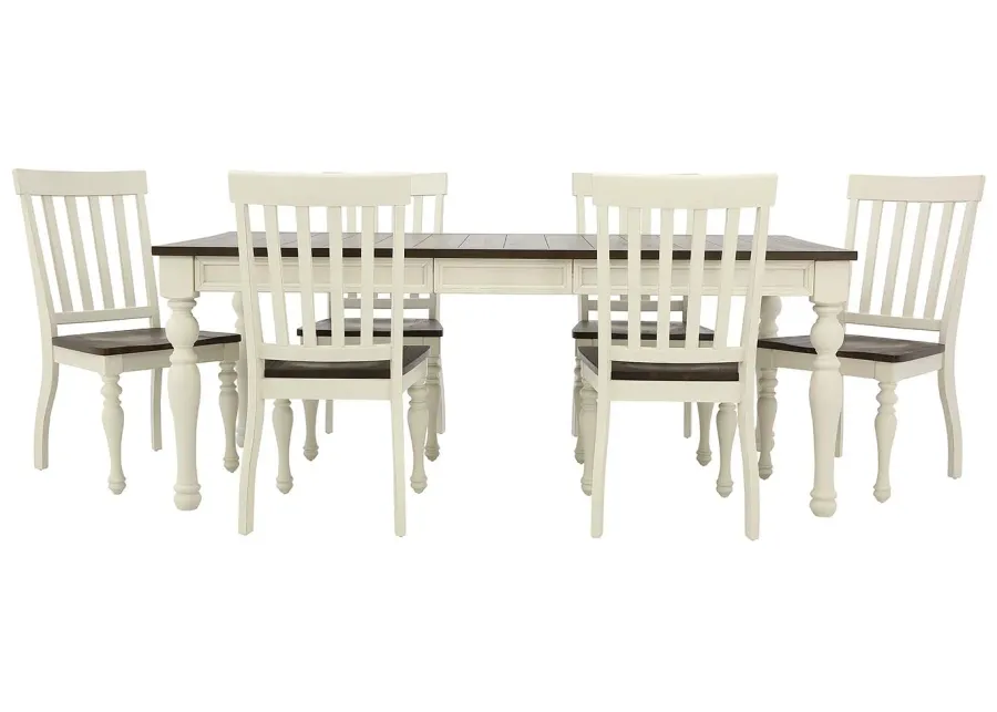 JOANNA 7 PIECE DINING SET