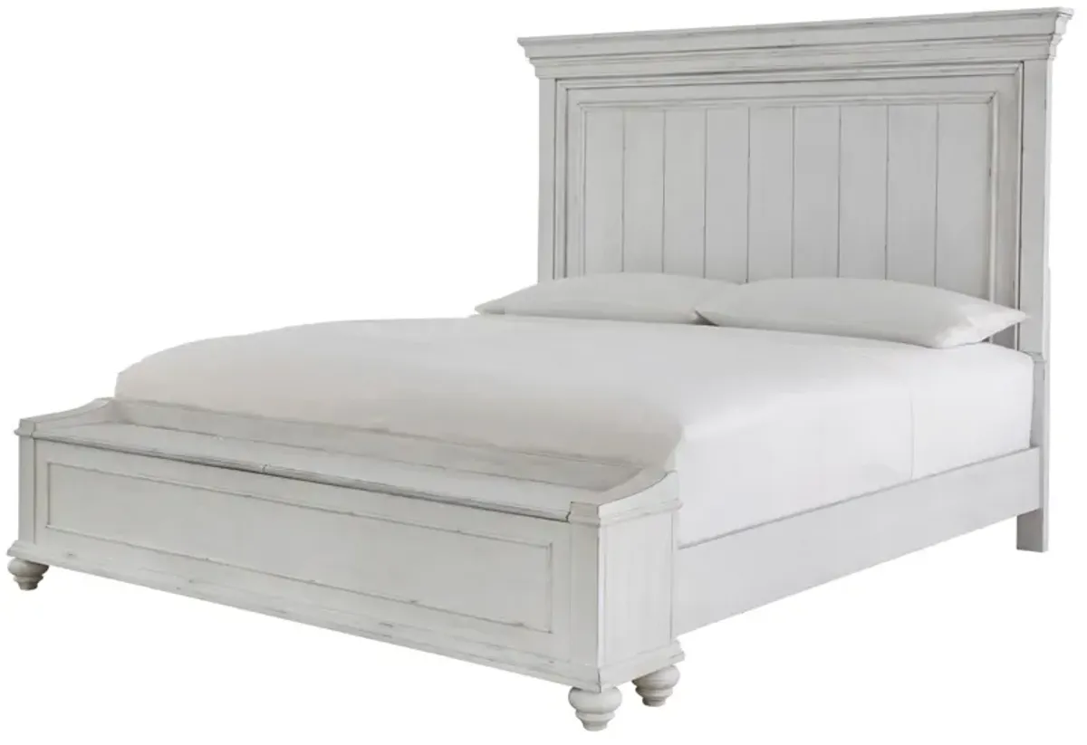 KANWYN KING STORAGE PANEL BED