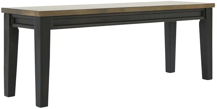 RAVEN NOIR DINING BENCH