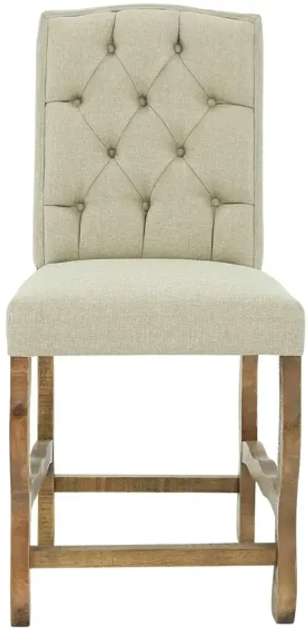 MARQUEZ TUFTED BARSTOOL