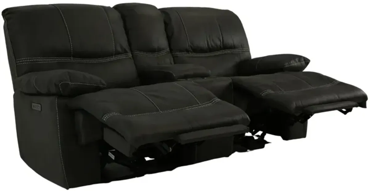 ODESSA GRANITE 2P POWER ZERO GRAVITY RECLINING LOVESEAT WITH CONSOLE