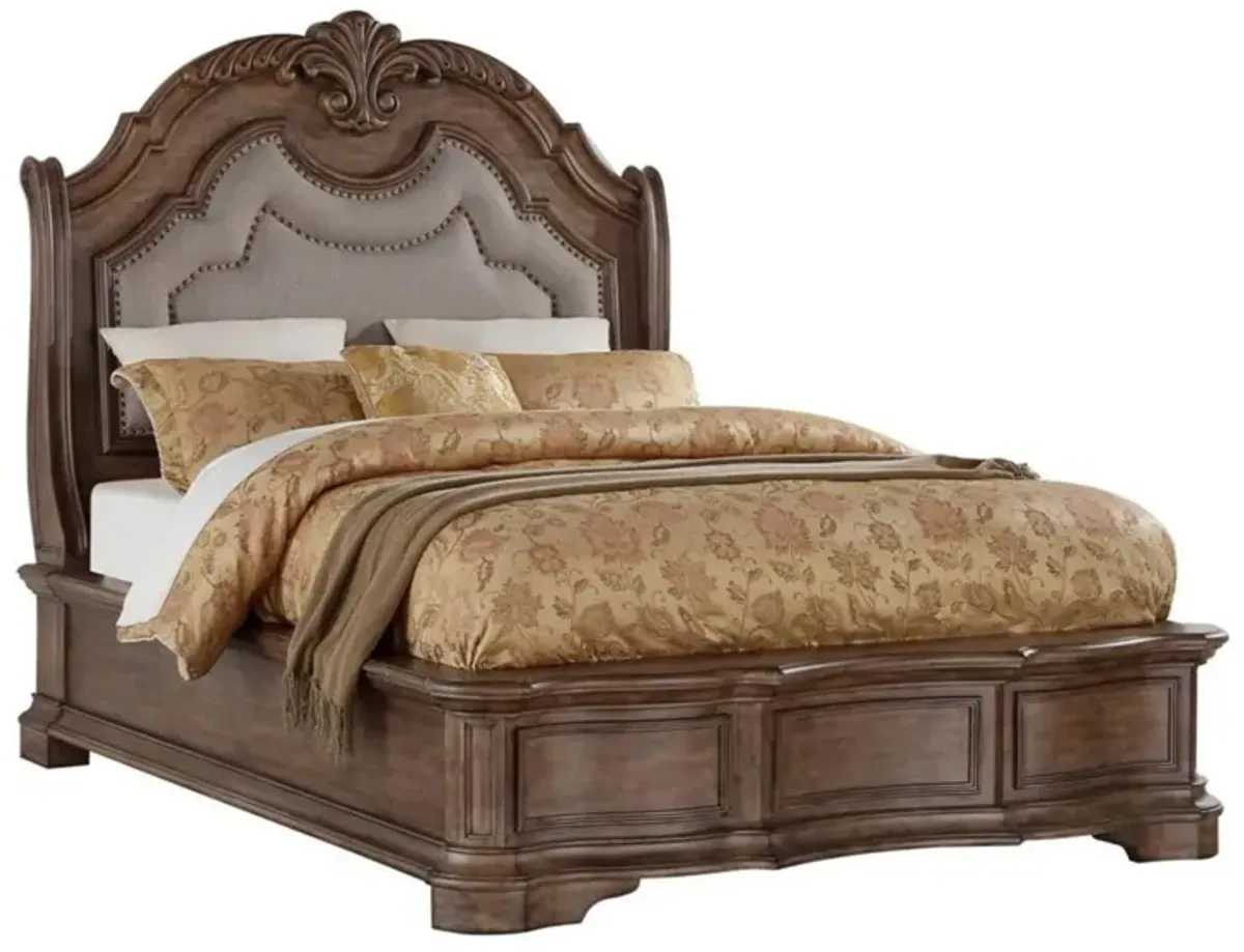 TULSA QUEEN PANEL BED