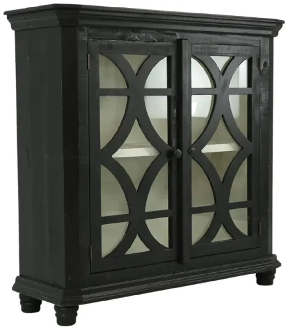 PARK AVENUE BLACK/WHITE CABINET