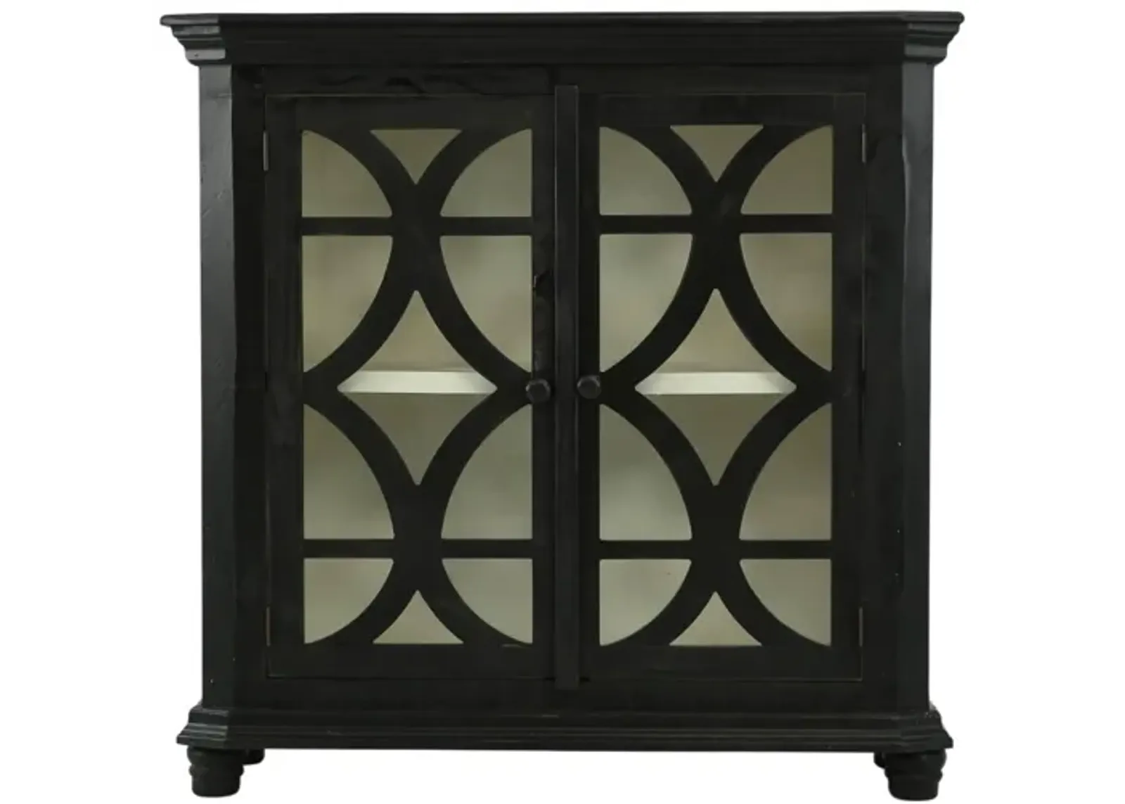 PARK AVENUE BLACK/WHITE CABINET