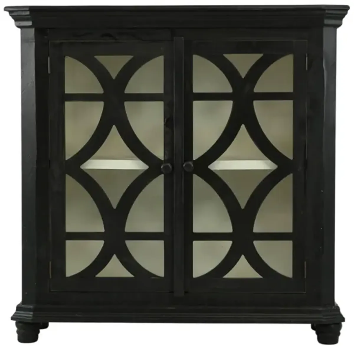 PARK AVENUE BLACK/WHITE CABINET