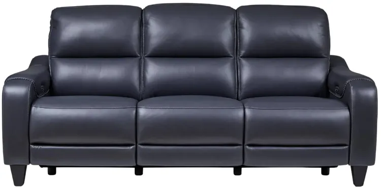 MERCOMATIC OCEAN LEATHER 2P POWER RECLINING SOFA