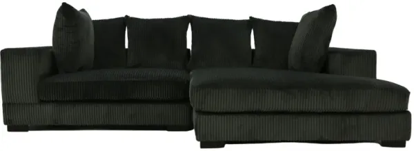 LUXE SMOKE LOVESEAT CHAISE