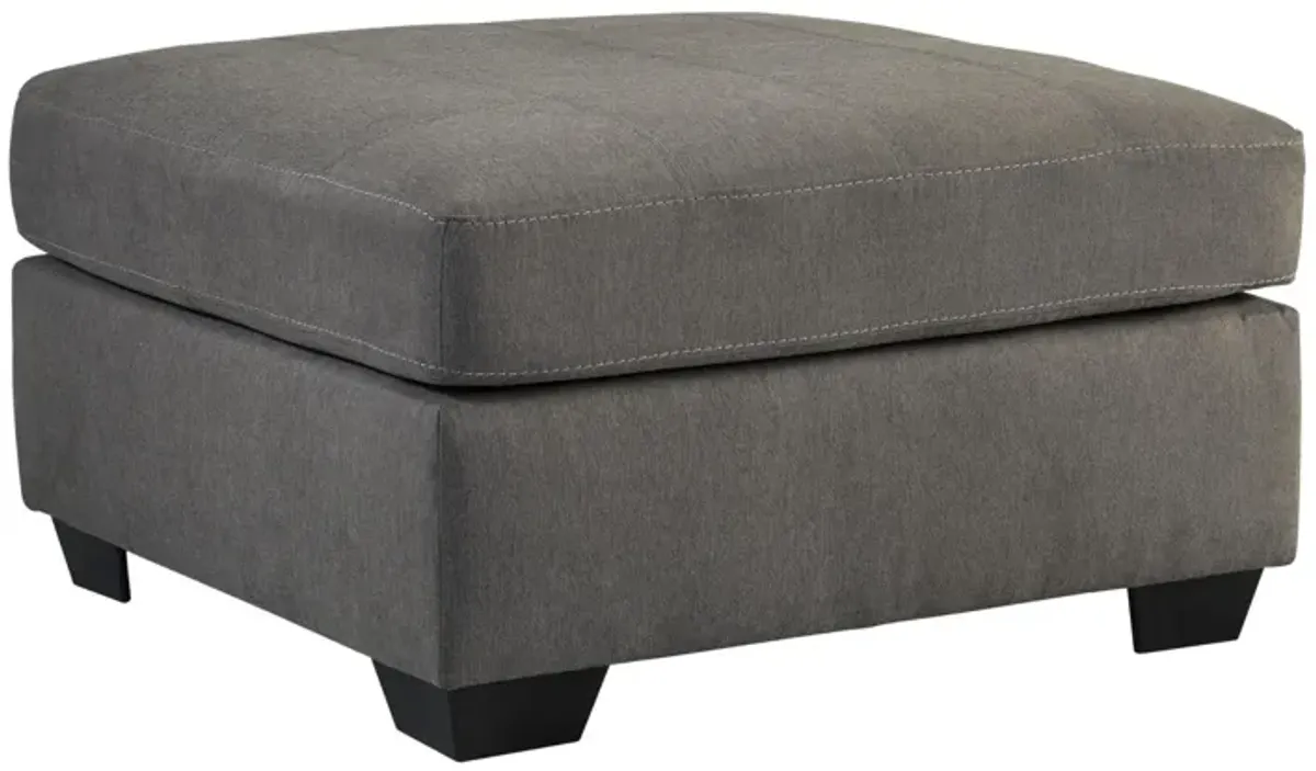 MAIER II CHARCOAL OTTOMAN