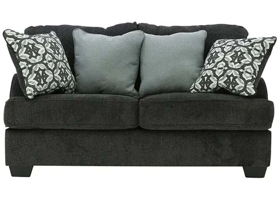 CHARENTON CHARCOAL LOVESEAT