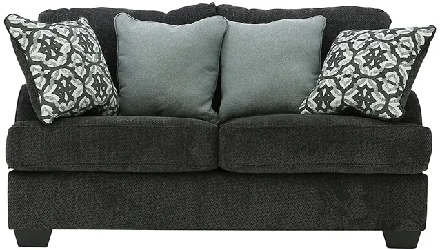 CHARENTON CHARCOAL LOVESEAT