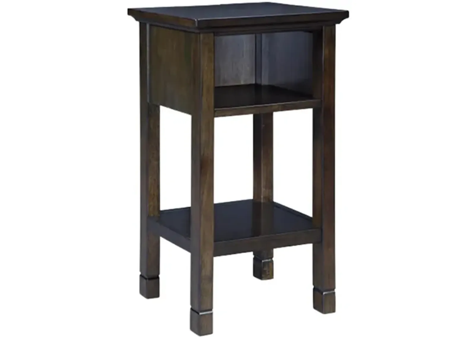 MARNVILLE DARK BROWN ACCENT TABLE