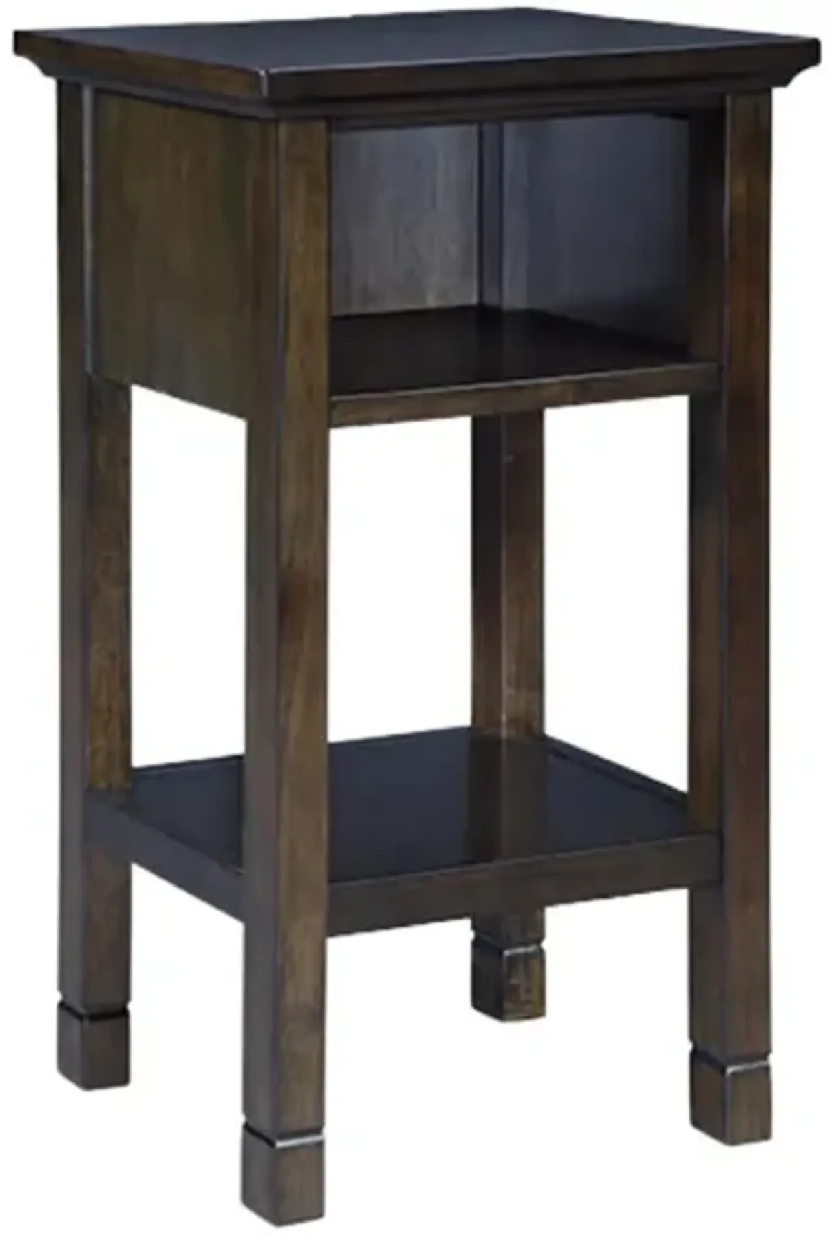 MARNVILLE DARK BROWN ACCENT TABLE