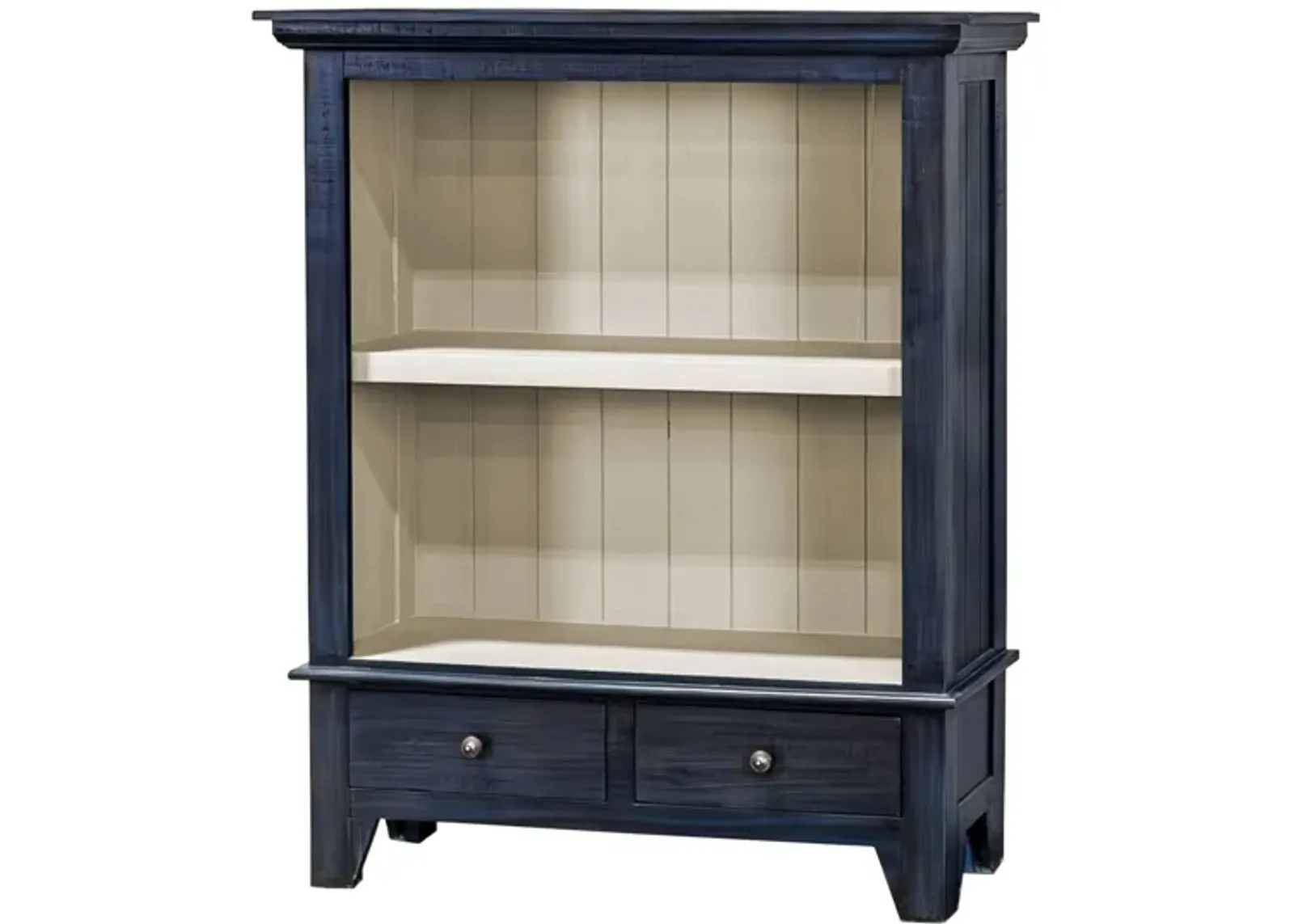 BOOKCASE MIDNIGHT BLUE