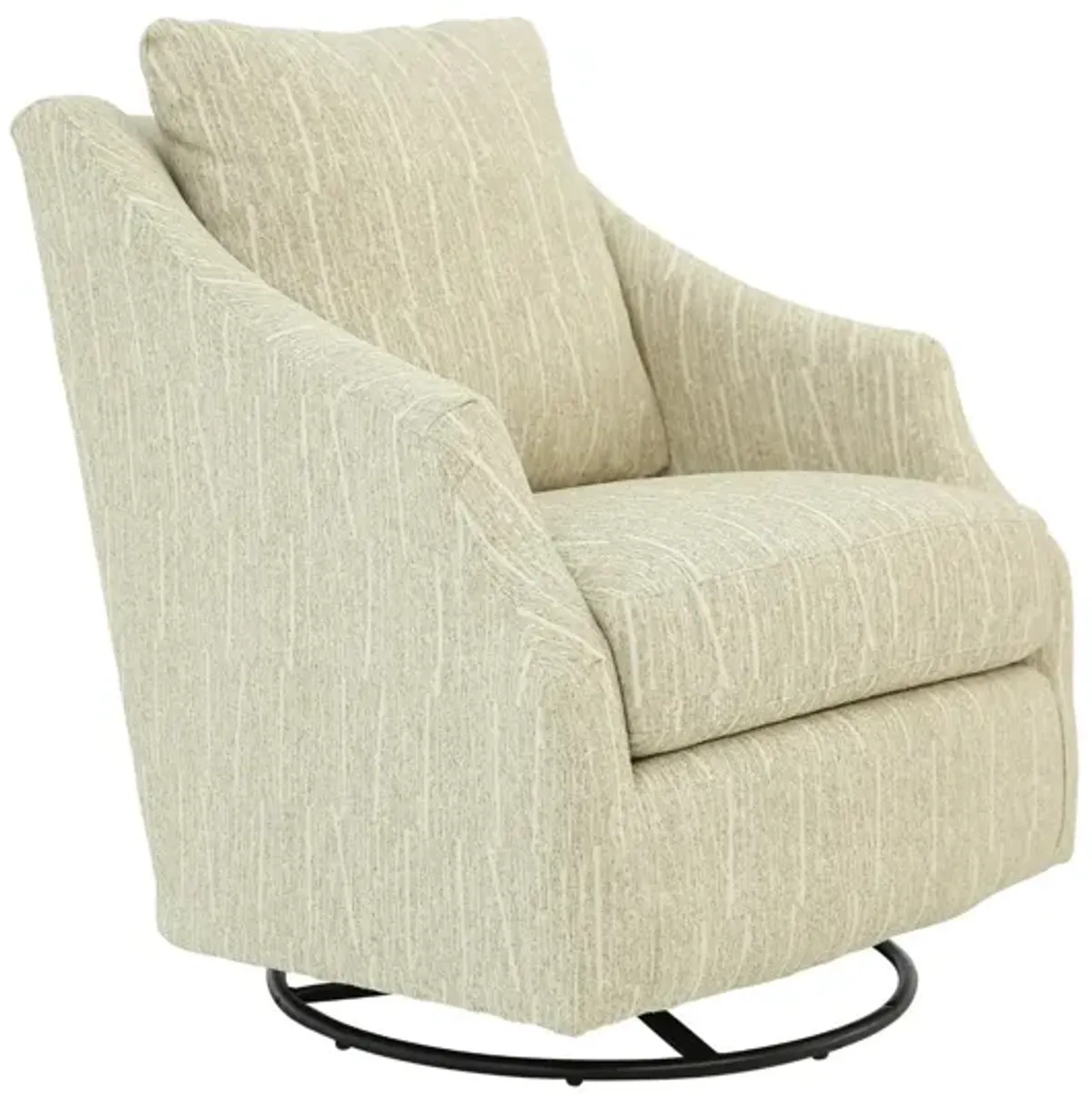 FLUTTER NATURAL SWIVEL GLIDER CHAIR