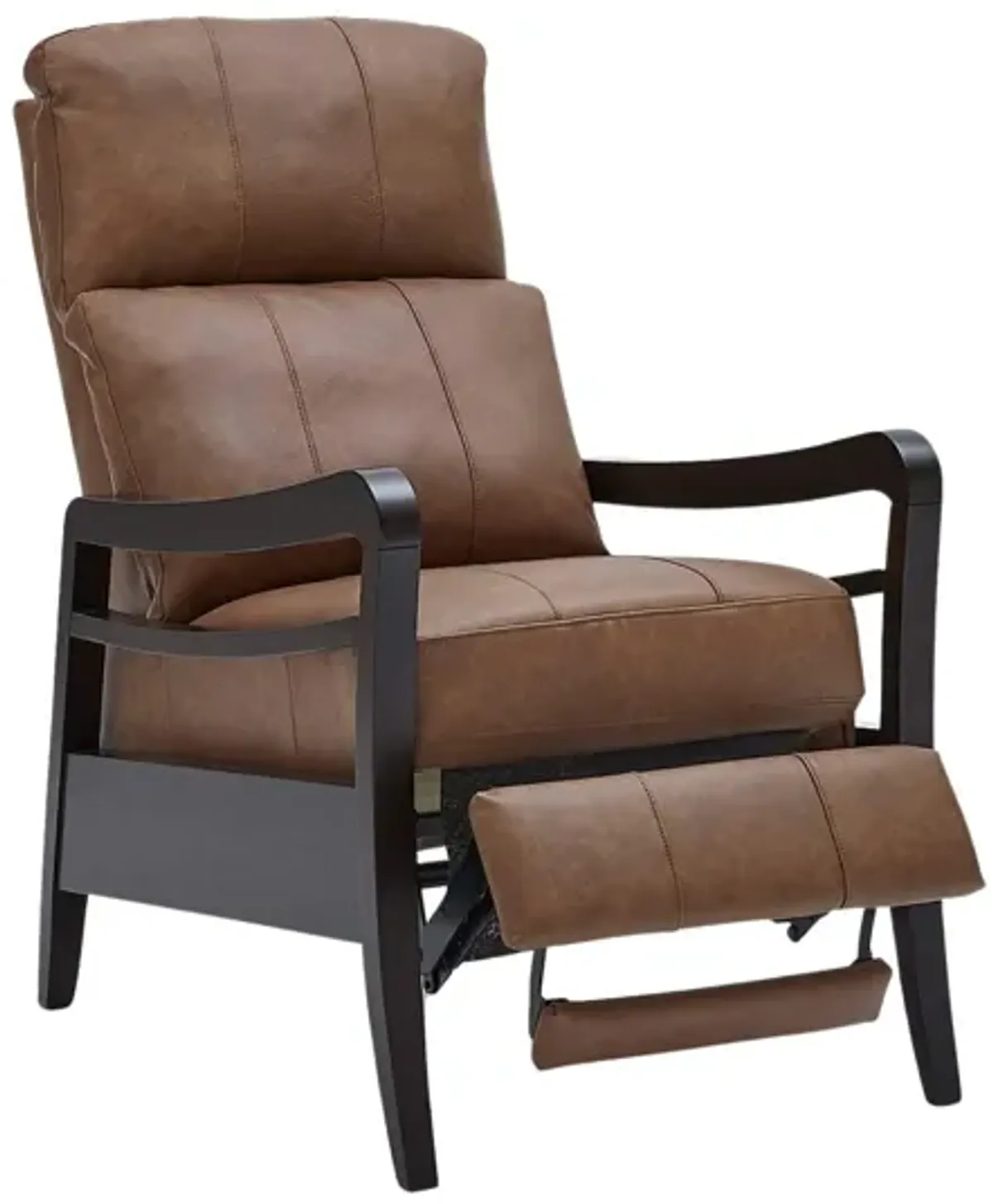 RYBERSON MUSHROOM LEATHER 3 WAY RECLINER