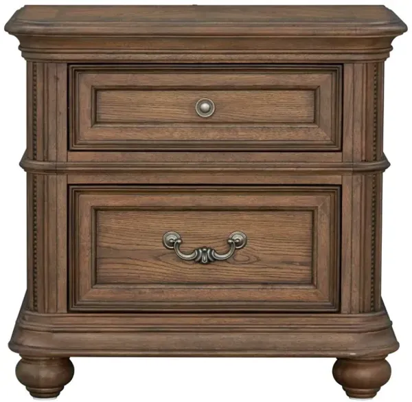 MALLORY LIGHT OAK NIGHTSTAND