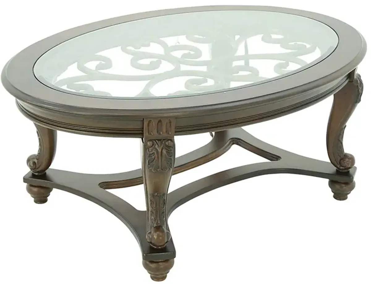 NORCASTLE OVAL COCKTAIL TABLE