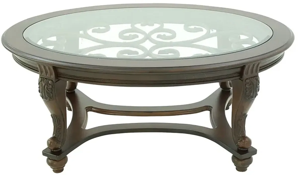 NORCASTLE OVAL COCKTAIL TABLE