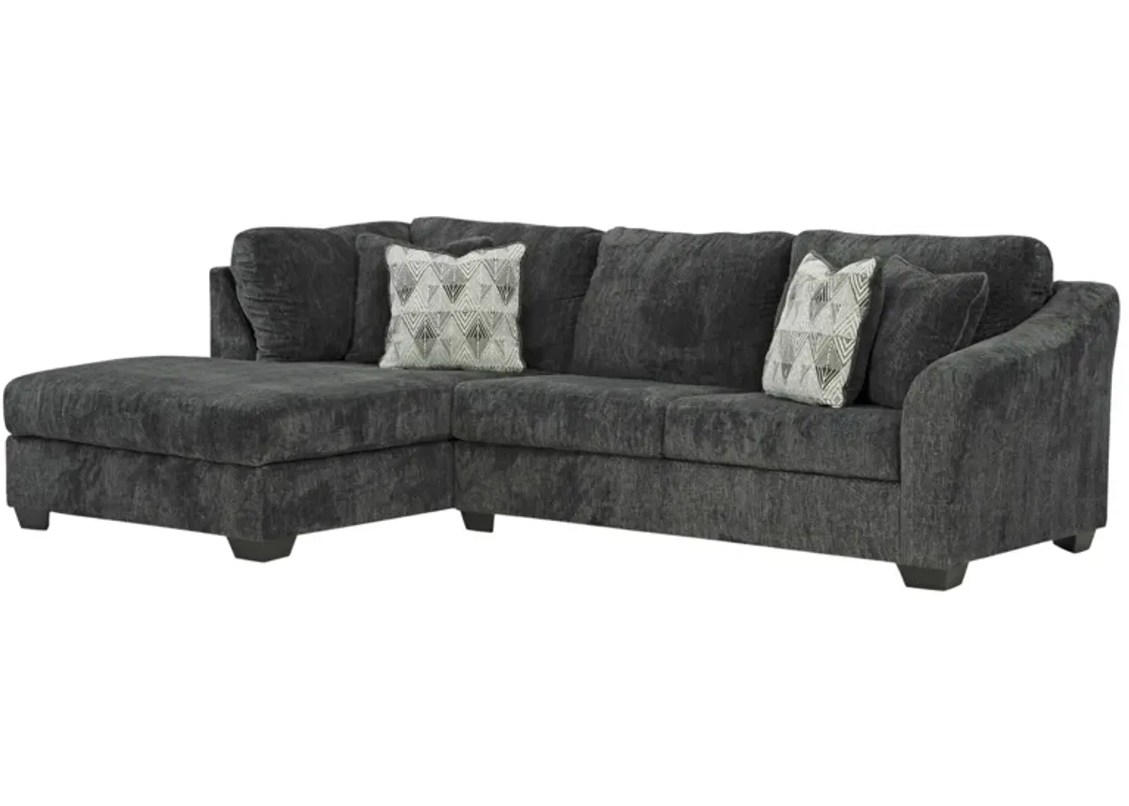 BIDDEFORD EBONY 2 PIECE SECTIONAL