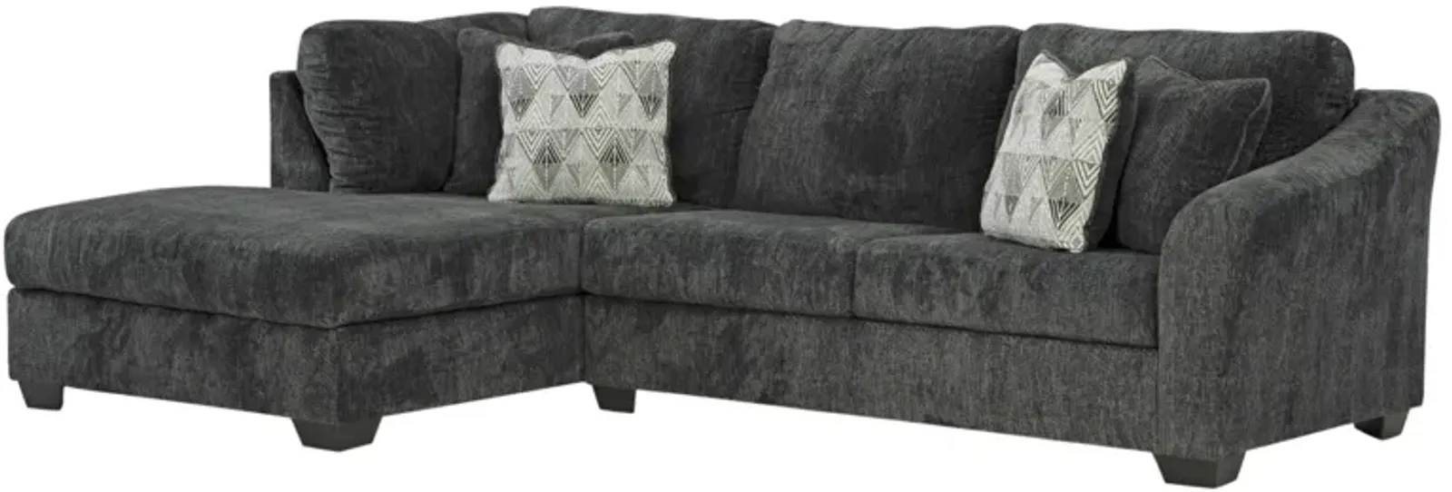 BIDDEFORD EBONY 2 PIECE SECTIONAL