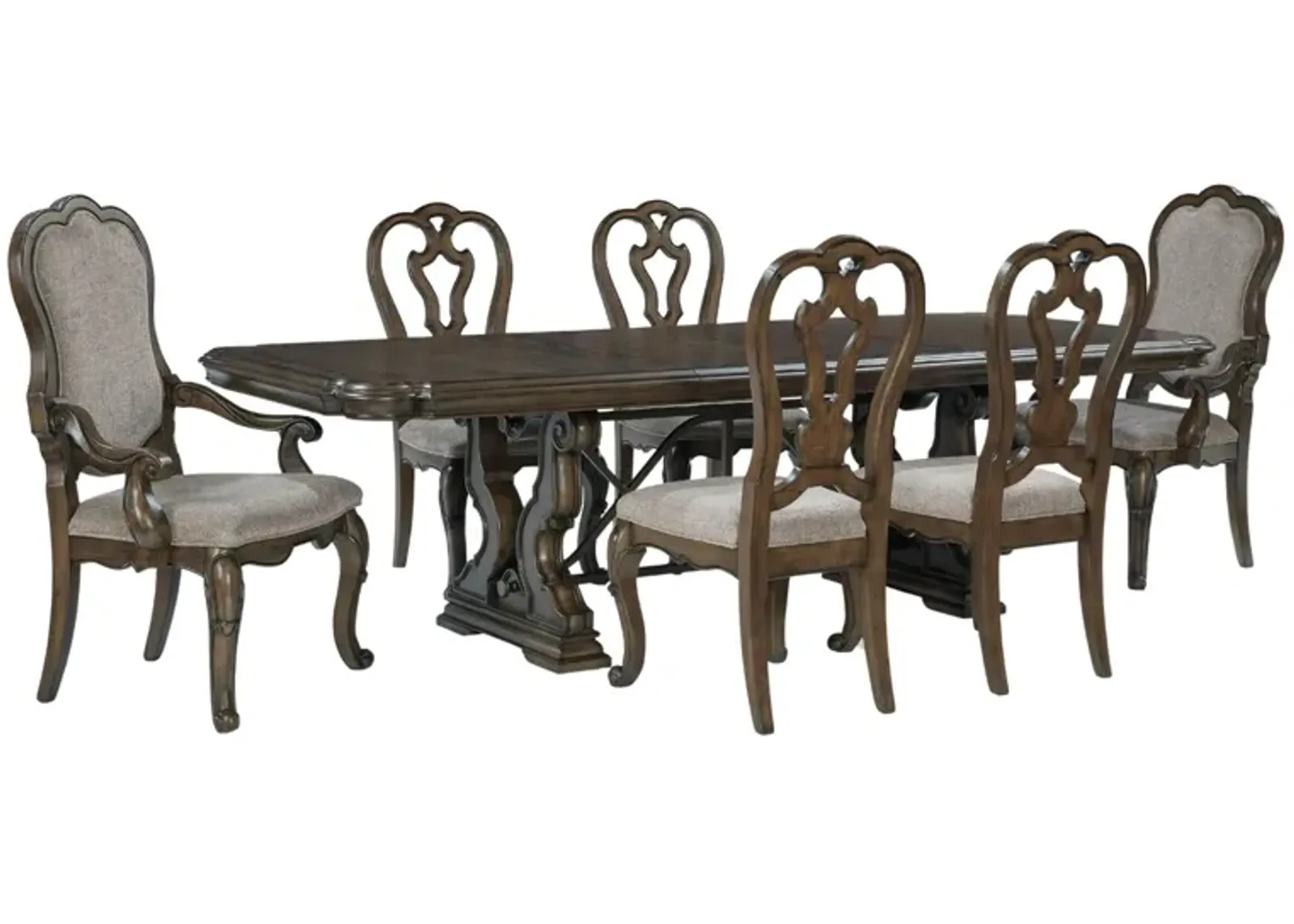 MAYLEE 7 PIECE DINING SET