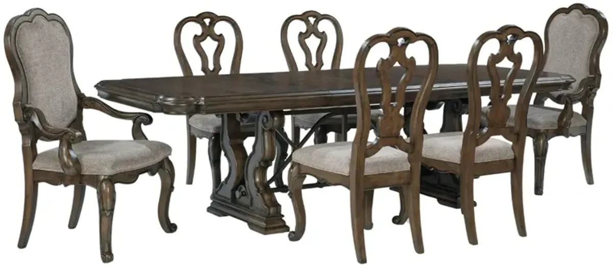 MAYLEE 7 PIECE DINING SET