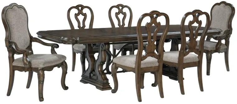 MAYLEE 7 PIECE DINING SET