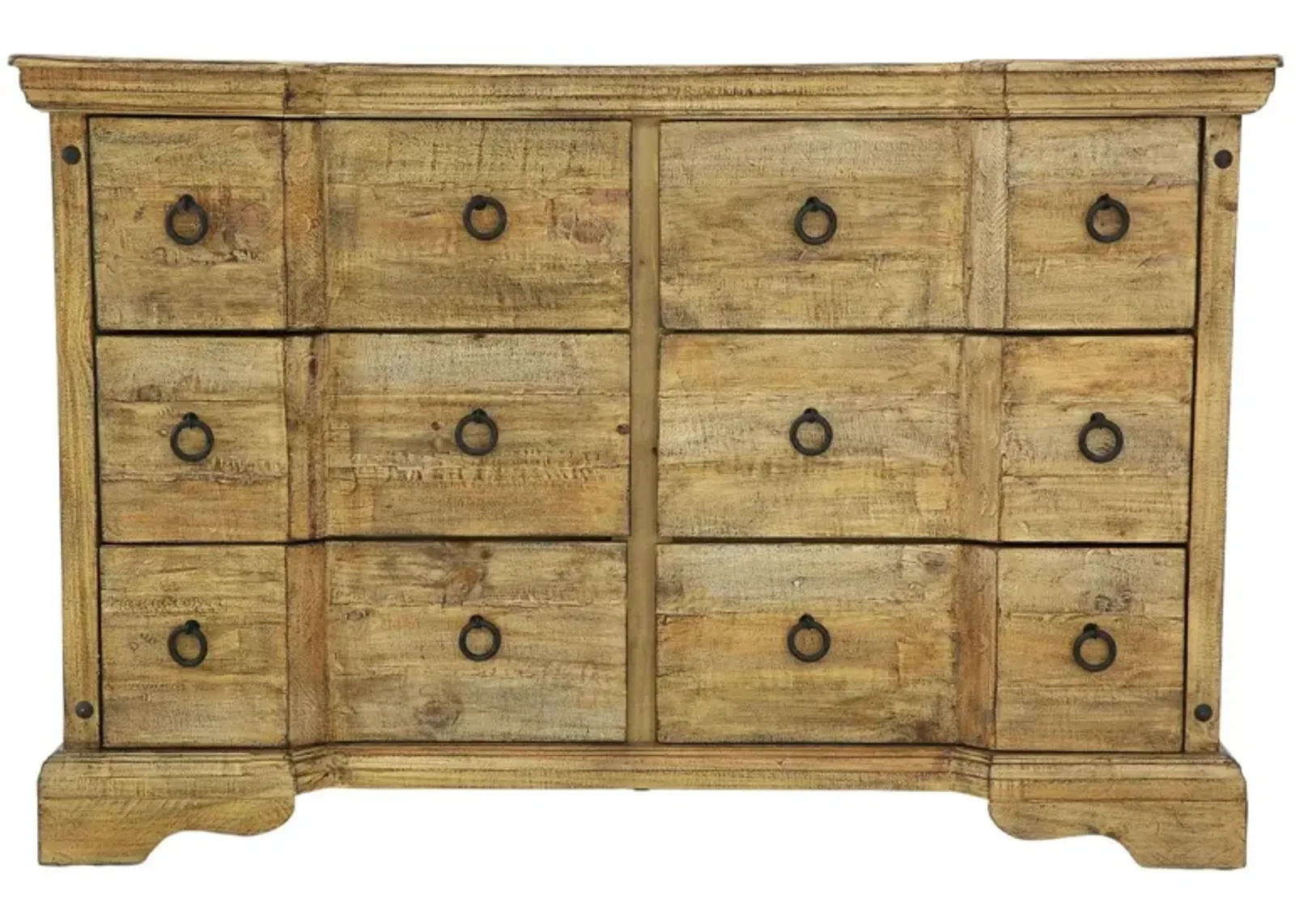 ST THOMAS WOOD TOP DRESSER