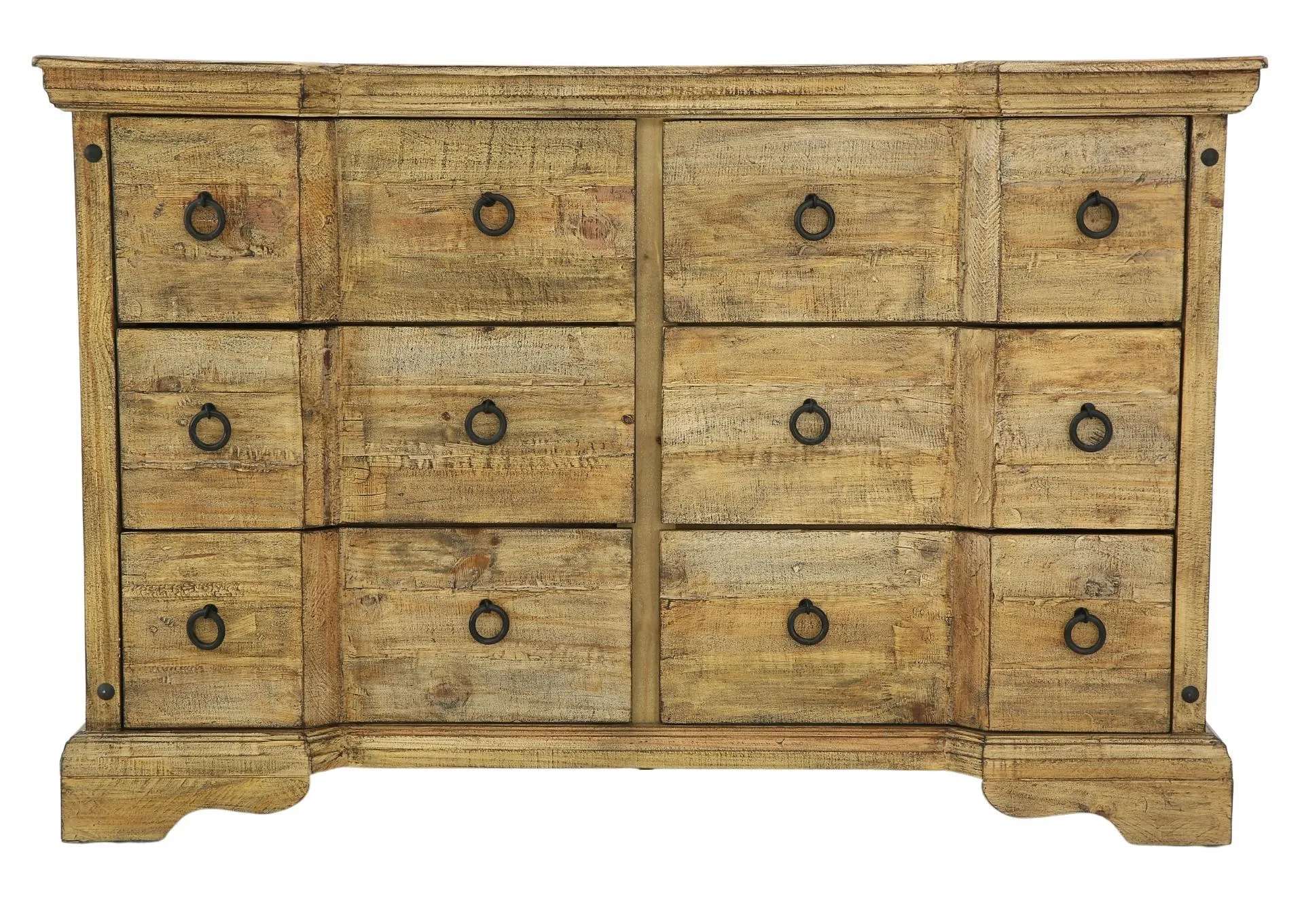 ST THOMAS WOOD TOP DRESSER