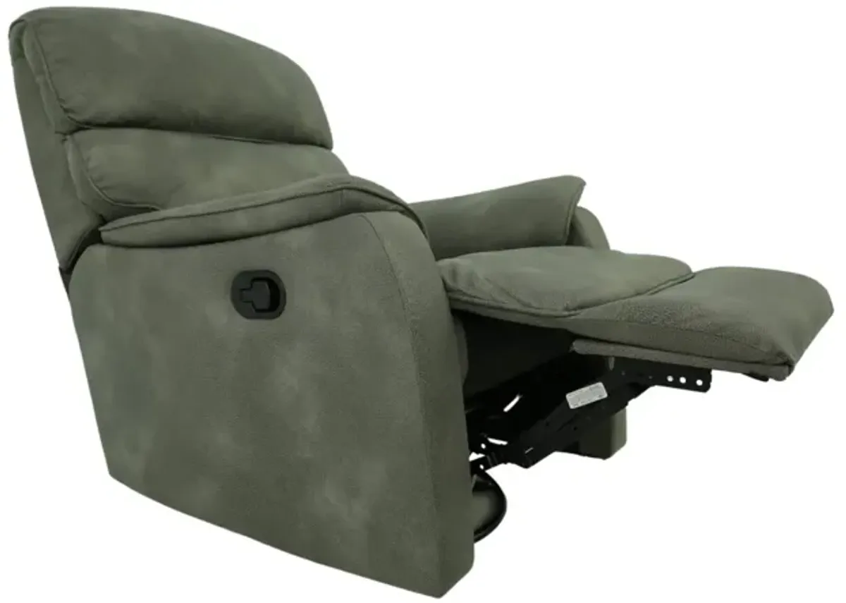 VALLIN MINERAL OVERSIZED SWIVEL RECLINER