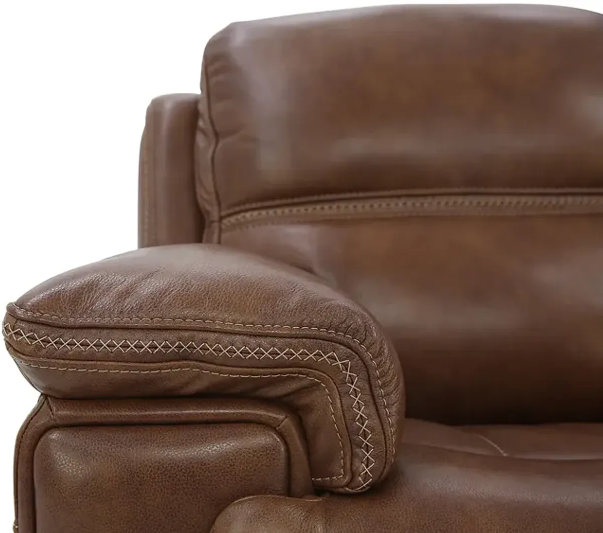 FENWICK POWER RECLINING SADDLE SOFA P2