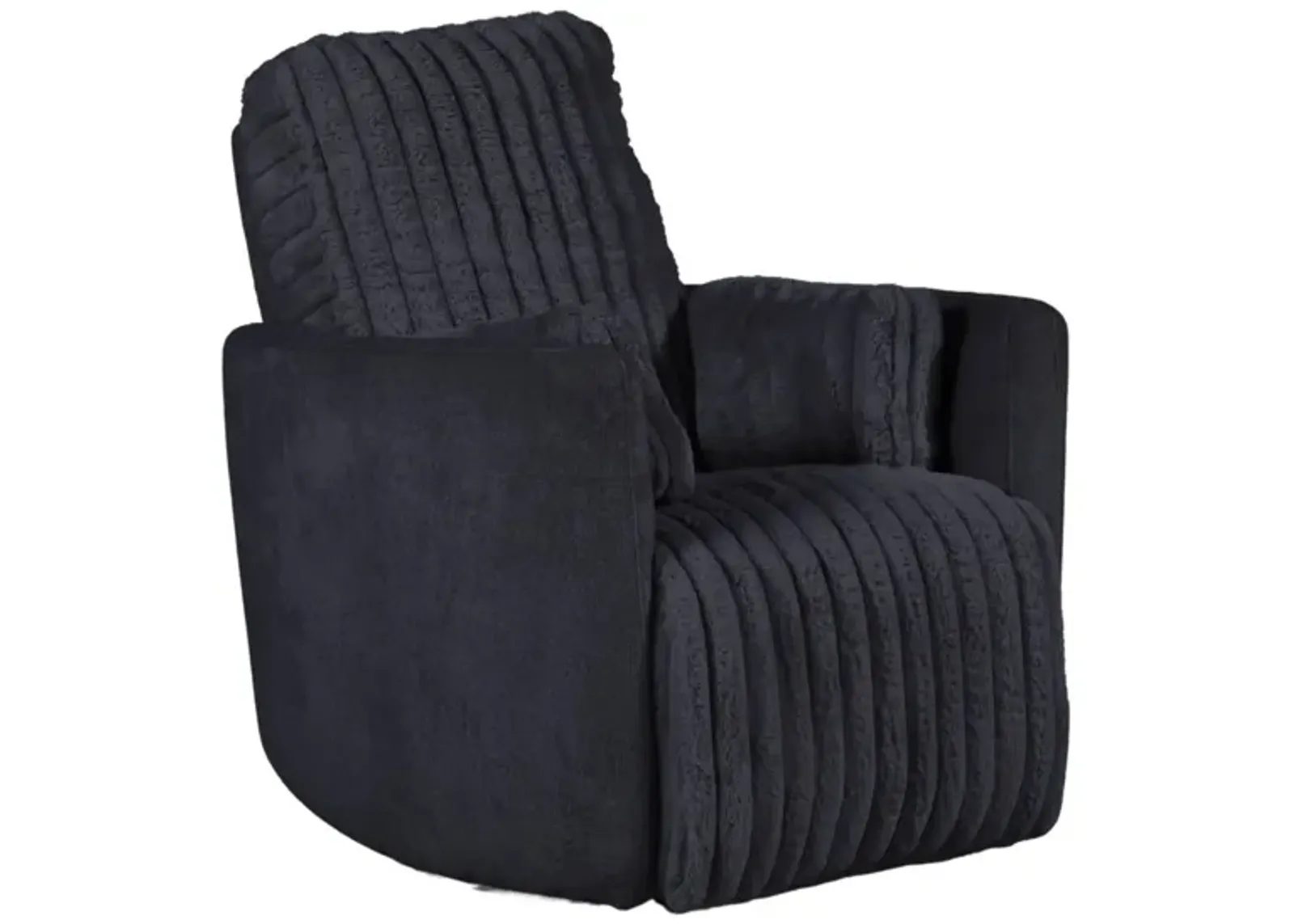 PRESLEY CHARCOAL SWIVEL GLIDER RECLINER