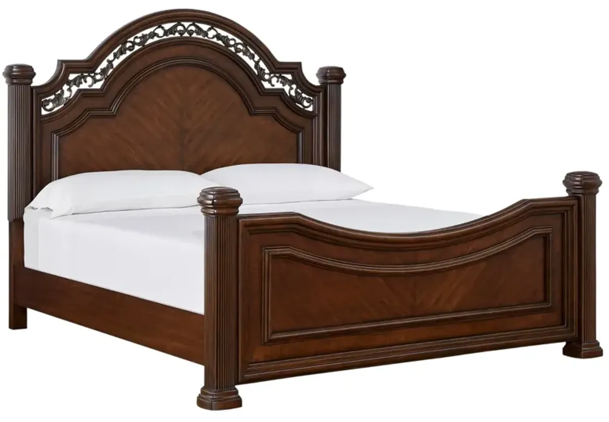 LAVINTON QUEEN POSTER BED