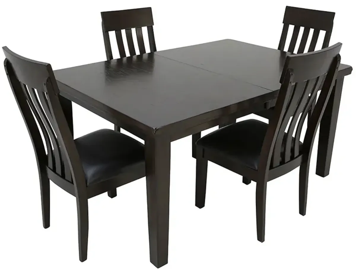 HADDIGAN 5 PIECE DINING SET