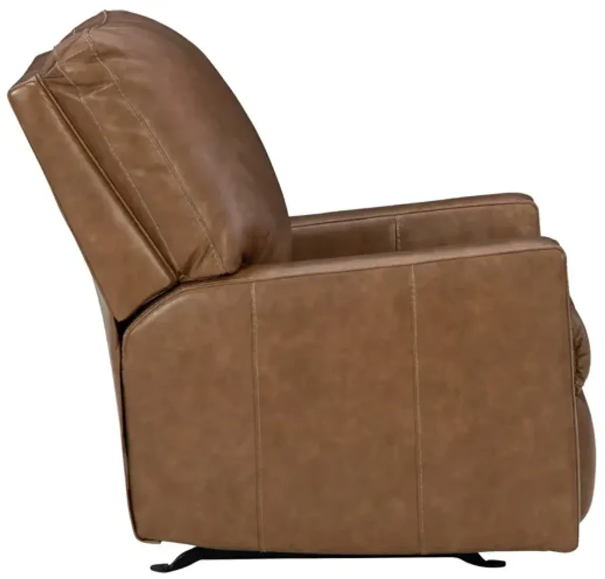 BOLSENA CARAMEL LEATHER RECLINER