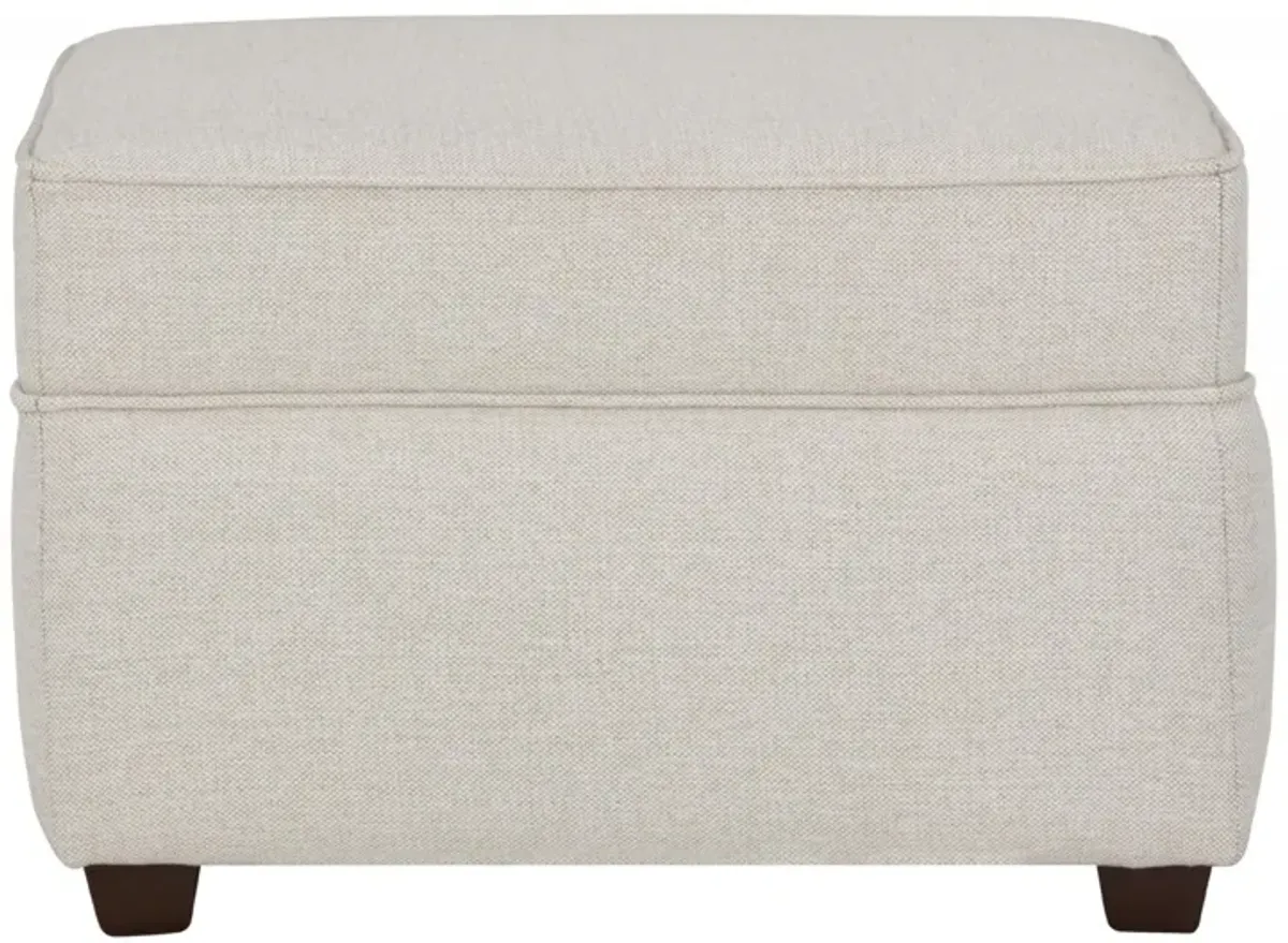 ASHEVILLE LIGHT BEIGE OTTOMAN