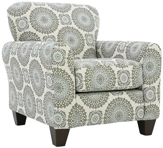 CHARISMA LINEN ACCENT CHAIR