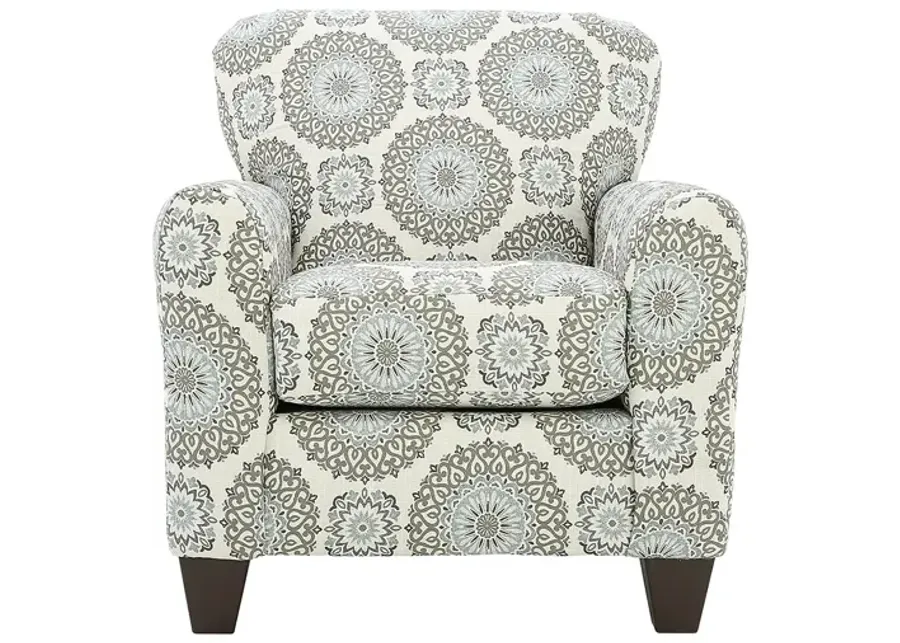 CHARISMA LINEN ACCENT CHAIR